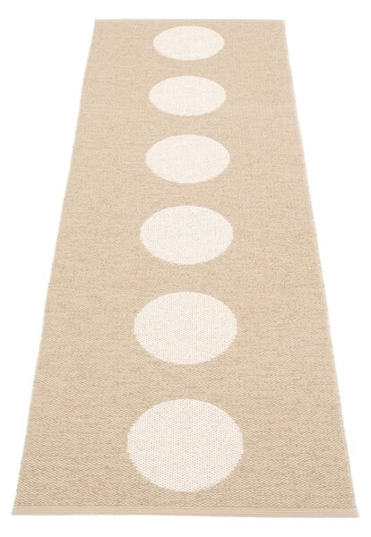 Covor tip traversă pentru interior și exterior bej 70x225 cm Vera Beige – Pappelina