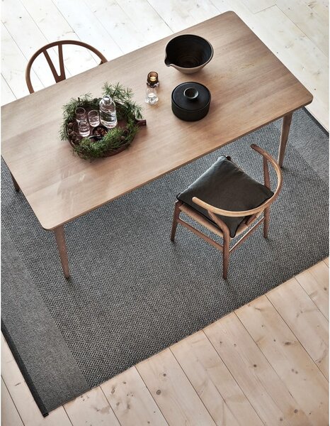 Covor tip traversă pentru interior și exterior gri antracit 70x300 cm Edit Charcoal – Pappelina