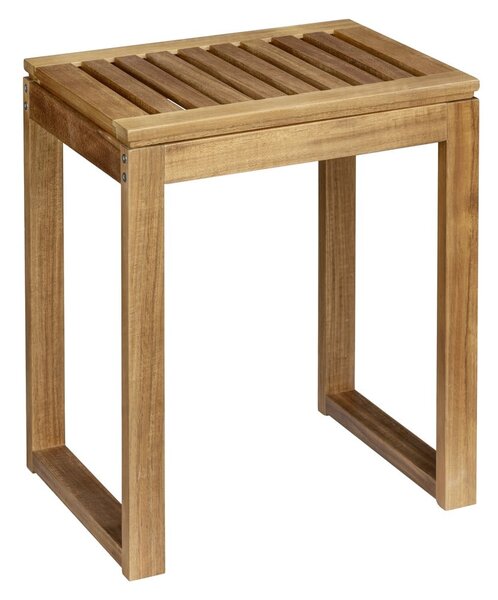 Scaun în culoare naturală din lemn de acacia Fondi – Wenko