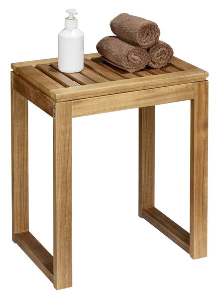 Scaun în culoare naturală din lemn de acacia Fondi – Wenko
