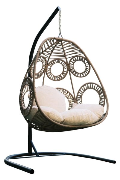 Balansoar de Gradina cu un singur loc Naso, Diverse culori, 110x196x110 cm