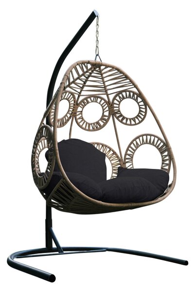 Balansoar de Gradina cu un singur loc Naso, Diverse culori, 110x196x110 cm