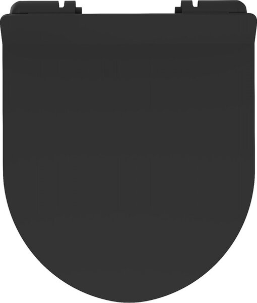 Mexen Scaun WC SLIM DUROPLAST pentru vas WC LENA RICO SOFIA CARMEN (804) | închidere soft, negru, 39010185