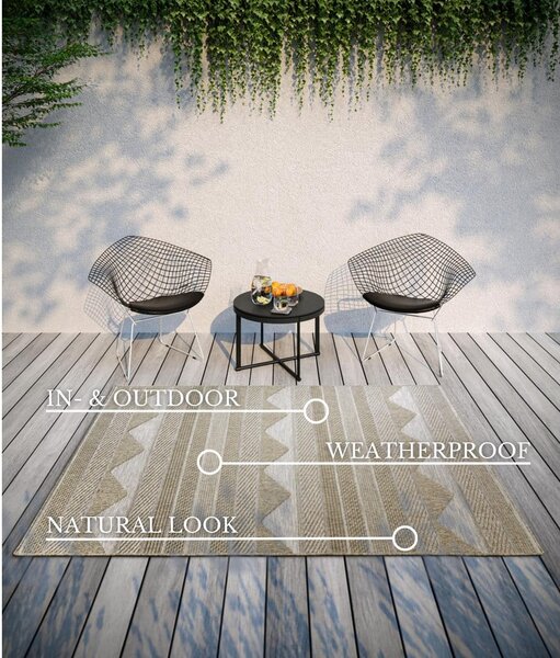 Covor de exterior în culoare naturală 155x230 cm Elisabeth – Villeroy&Boch