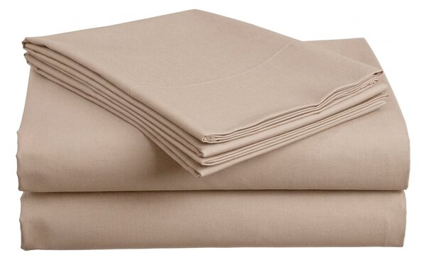 Cearsaf BASIC bej 200x220 cm