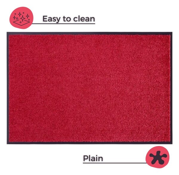 Covor Hanse Home Wash & Clean, 39 x 58 cm, roșu