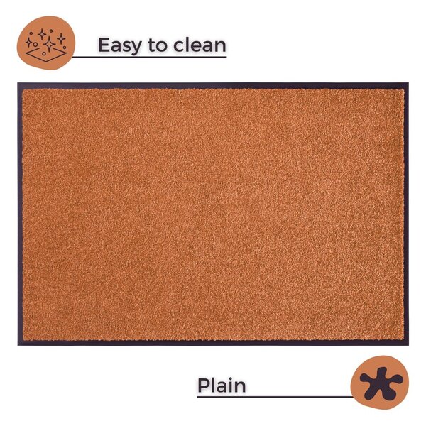 Covor Hanse Home Wash & Clean, 39 x 58 cm, portocaliu