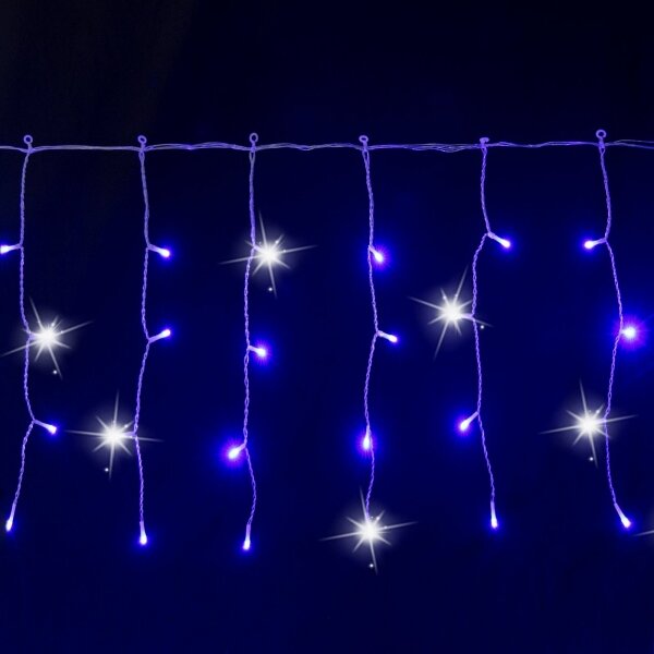Aigostar - ghirlandă de Crăciun LED pentru exterior, 200 LED, 8x0,4 m, IP44, albastră