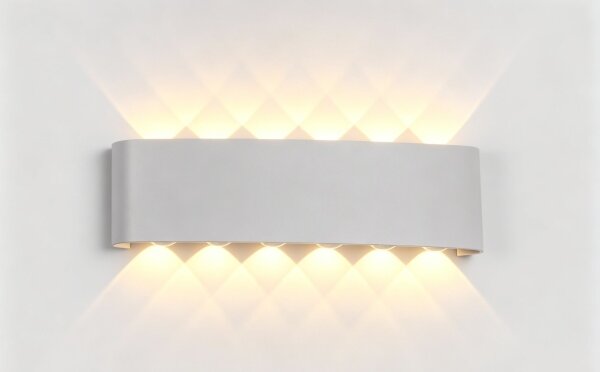 Top Light -LED Aplică de perete pentru exterior RAY LED/10W/230V 3000/4000/6500K IP54 albă
