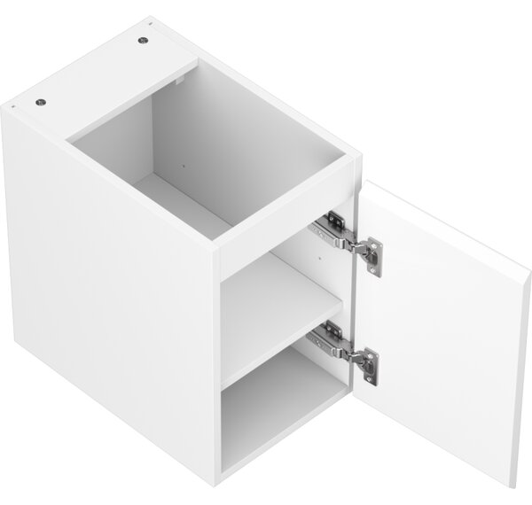 Mexen Orio, mobilier baie 30 cm, 1 ușă, alb mat, 91A11-03047-1-BF01