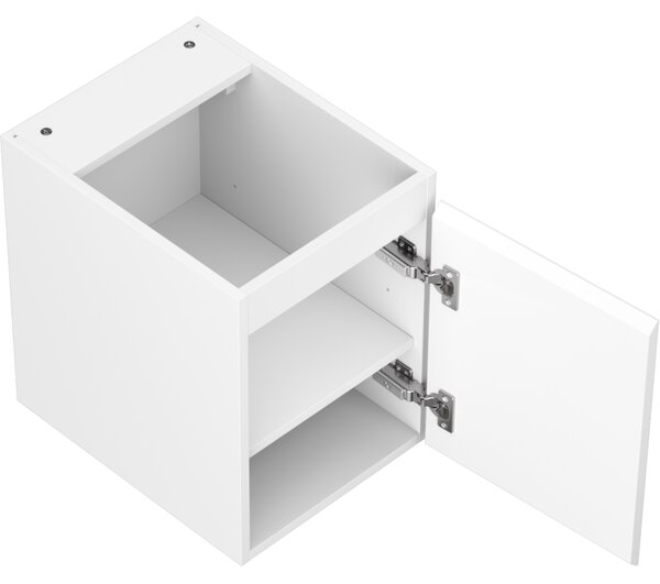 Mexen Orio, mobilier baie 35 cm, 1 ușă, alb mat, 91A11-03547-1-BF01