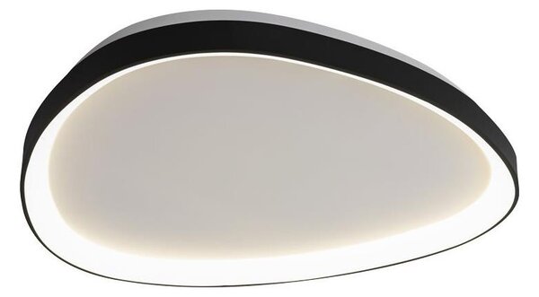 Top Light - LED Stm plafonieră ECLIPSE LED/55W/230V 3000-6500K neagră + telecomandă