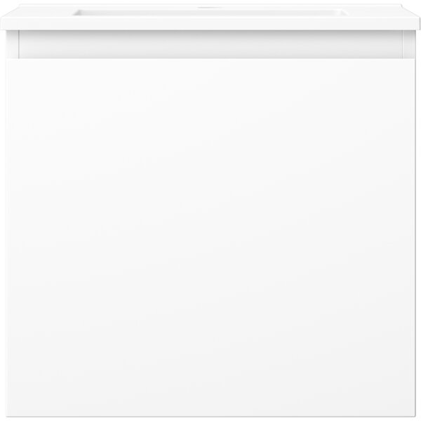Mexen Orio, mobilier de baie 50 cm cu lavoar Otis, 1 sertar, alb mat, 91A10-05047-1-BF01-W18M01