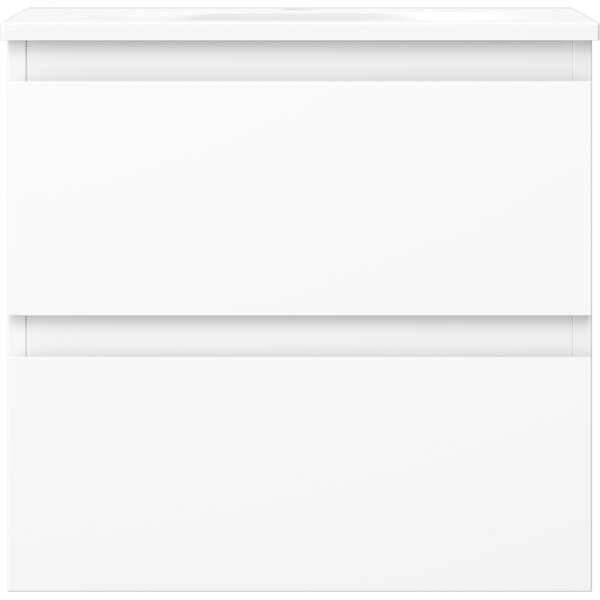 Mexen Orio, mobilier baie 50 cm cu lavoar Vela, 2 sertare, alb mat, 91A10-05047-2-BFF01-W23M01