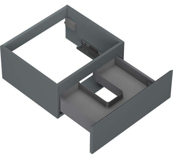 Mexen Orio, mobilier baie 50 cm, 1 sertar, grafit mat, 91A10-05023-1-BF66
