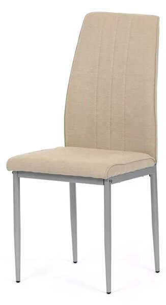 Scaun de dining, material textil bej, DCL-379 BG2
