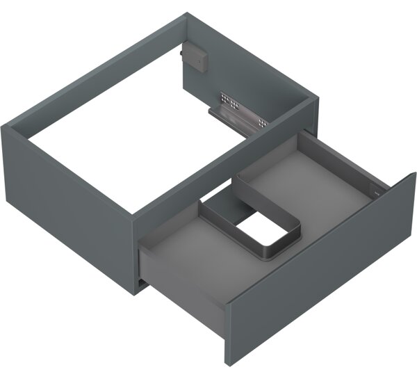 Mexen Orio, mobilier baie 60 cm, 1 sertar, grafit mat, 91A10-06023-1-BF66