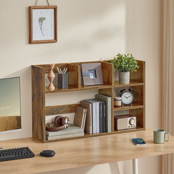 Biblioteca Vasagle, Maro Rustic, LBC815B02, 80 x 20 x 50 cm