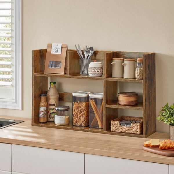 Biblioteca Vasagle, Maro Rustic, LBC815B02, 80 x 20 x 50 cm