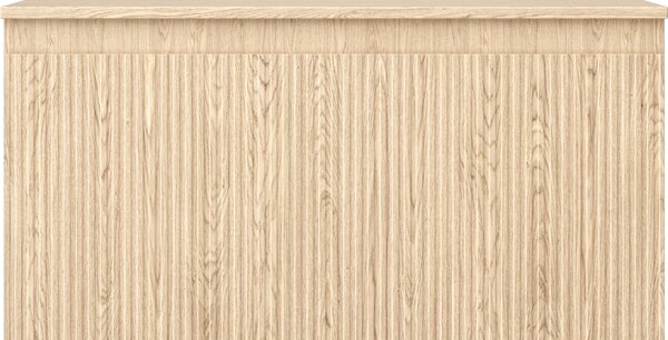 Mexen Rivel, mobilier de baie 100 cm cu blat, 1 sertar, canelat, stejar, 91A20-10047-1-BFC81