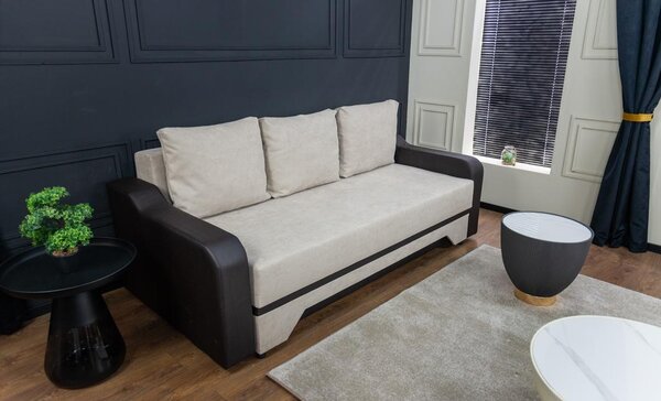 Canapea Extensibilă Royal Bonell Mini, Bej închis