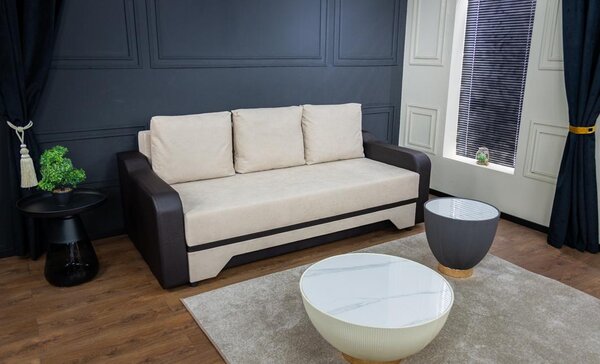 Canapea Extensibilă Royal Bonell Mini, Bej deschis