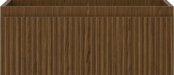 Mexen Rivel, mobilier baie 60 cm, 1 sertar, canelat, nuc, 91A20-06023-1-BF86
