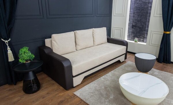 Canapea Extensibilă Royal Bonell Mini, Bej deschis