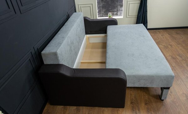 Canapea Extensibilă Royal Bonell Mini, Gri albastrui