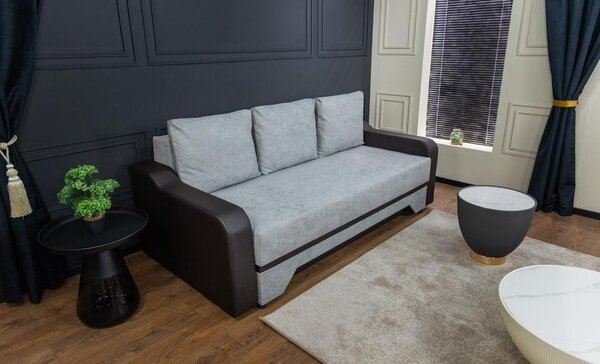 Canapea Extensibilă Royal Bonell Mini, Gri albastrui