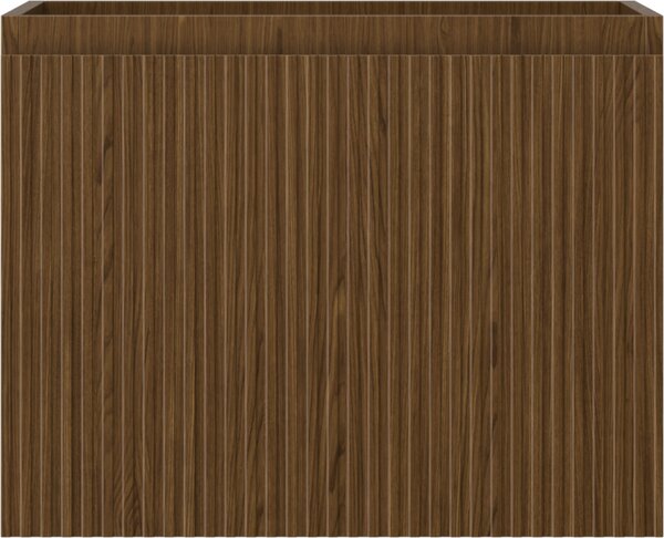 Mexen Rivel, mobilier baie 60 cm, 1 sertar, canelat, nuc, 91A20-06047-1-BF86