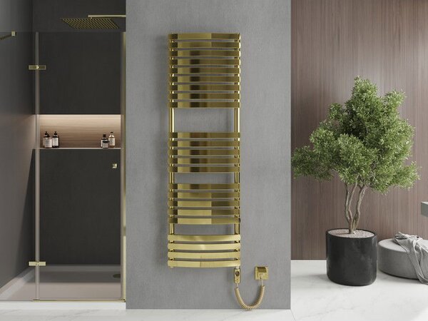 Mexen Bachus, element electric de încălzire 1600 x 500 mm, 900 W, auriu lucios, W109-1600-500-2900-50