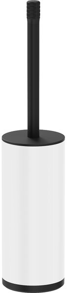 Mexen Triv, perie de toaletă de perete, alb / negru mat, 70A33073-70W