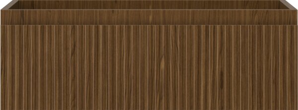 Mexen Rivel, mobilier baie 70 cm, 1 sertar, canelat, nuc, 91A20-07023-1-BF86