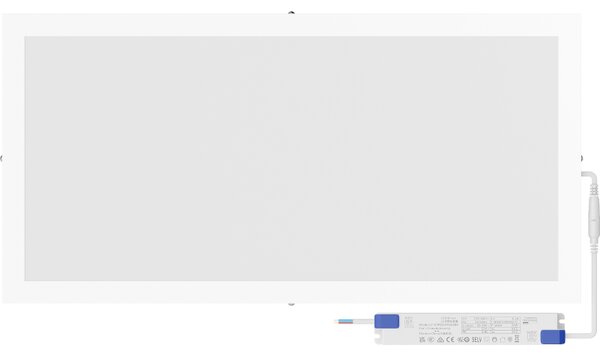 Mexen Brill-S, panou LED de tavan 60×30 cm, 24 W, alb neutru 4000K, L207-060-030-2440-20