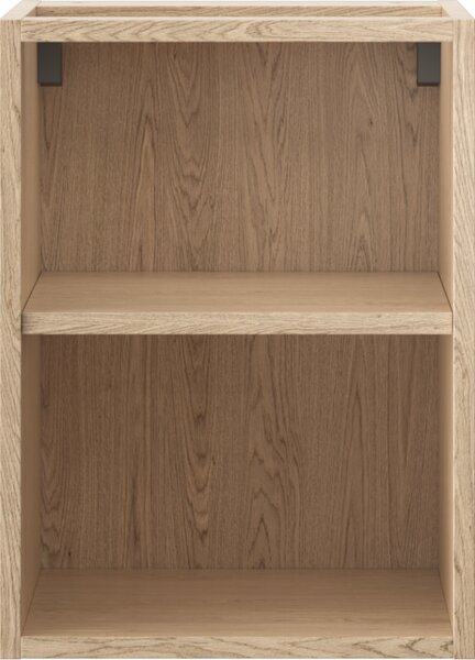 Mexen Box-A, dulap deschis cu raft 35 cm, stejar, 91AX2-0350-470-0-81