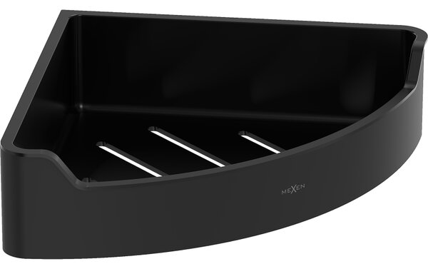 Mexen Rivon-C, raft de colț, negru mat, 70A8525-70