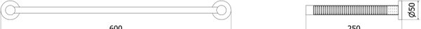 Mexen Triv, raft de perete, alb, 70A33082-20