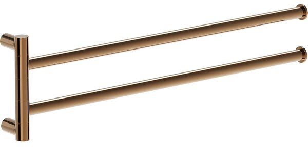 Mexen Loop, suport pentru prosoape 41 cm, auriu roz, 70A71049-60
