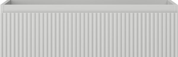 Mexen Rivel, mobilier baie 80 cm, 1 sertar, canelat, gri mat, 91A20-08023-1-BF62