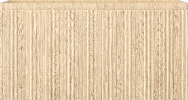 Mexen Rivel, mobilier baie 90 cm, 1 sertar, canelat, stejar, 91A20-09047-1-BF81