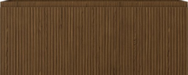 Mexen Rivel, mobilier de baie sub lavoar 120 cm, 1 sertar, canelat, nuc, 91A20-12047-1-BF86