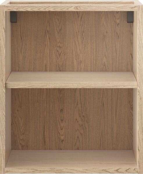 Mexen Box-A, dulap deschis cu raft 40 cm, stejar, 91AX2-0400-470-0-81