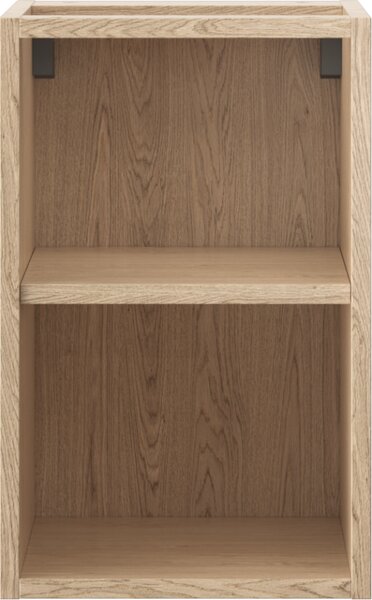 Mexen Box-A, dulap deschis cu raft 30 cm, stejar, 91AX2-0300-470-0-81