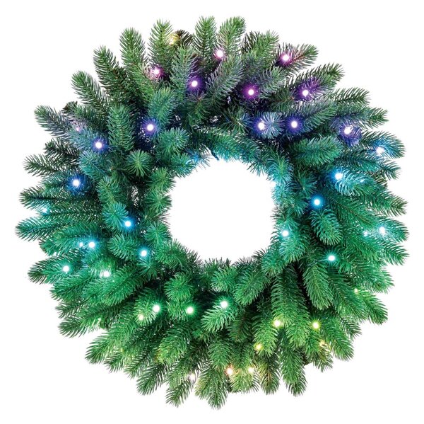 Twinkly GD20P4425P00 - Ghirlandă LED RGB reglabilă 50xLED, pr. 60 cm, Wi-Fi