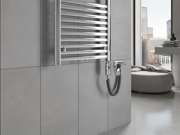 Mexen Hades, element electric de încălzire 800 x 500 mm, 300 W, crom, W104-0800-500-2300-01