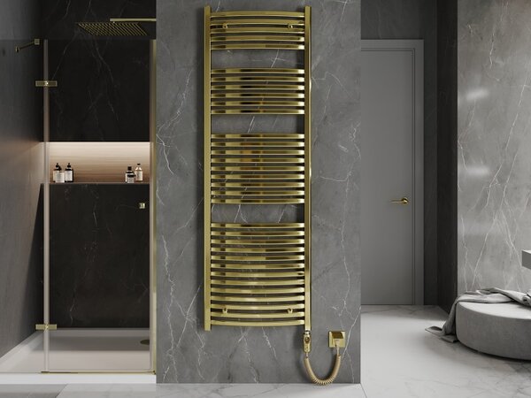 Mexen Helios, element electric de încălzire 1800 x 600 mm, 900 W, auriu lucios, W103-1800-600-2900-50