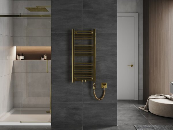 Încălzitor electric Mexen Mars 900 x 400 mm 300 W auriu lucios W110-0900-400-2300-50