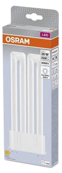 Tub LED fluorescent Osram 2G10/20W/230V 4000K