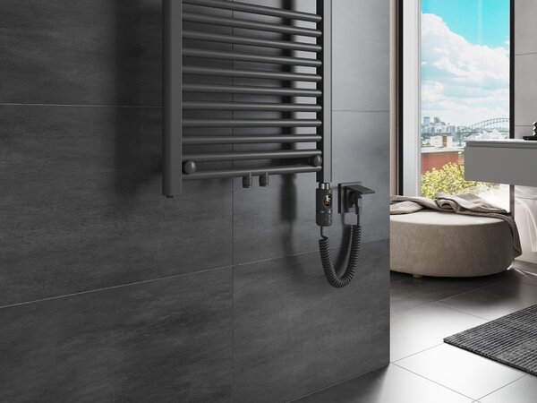 Mexen Mars, element electric de încălzire 1800 x 500 mm, 900 W, antracit, W110-1800-500-2900-66